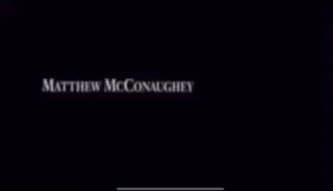 Matthew McConaughey Crying Again
