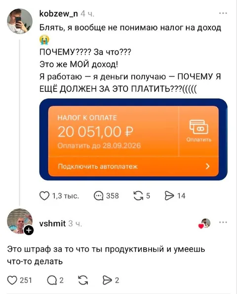 Налог за продуктивность