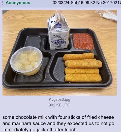 Chocolate Milk and Fried Cheese