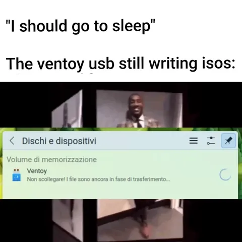Ventoy Still Writing ISOs