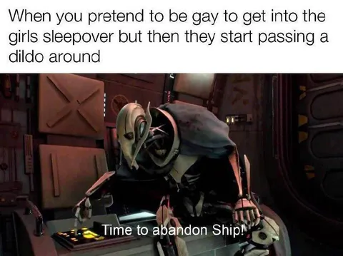 Pretending to Be Gay at Sleepover