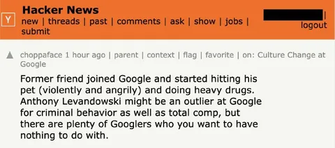 Former Friend Joined Google