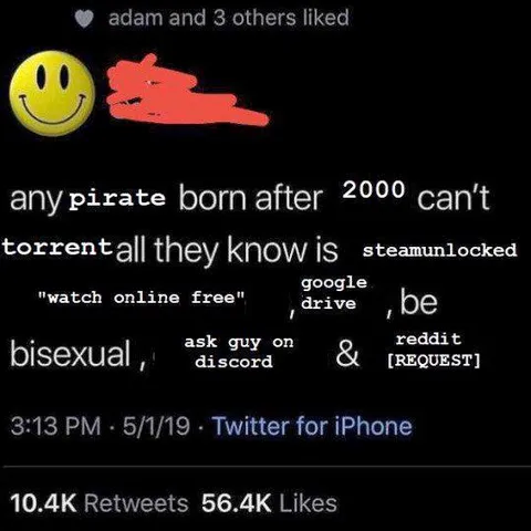 Pirates Born After 2000