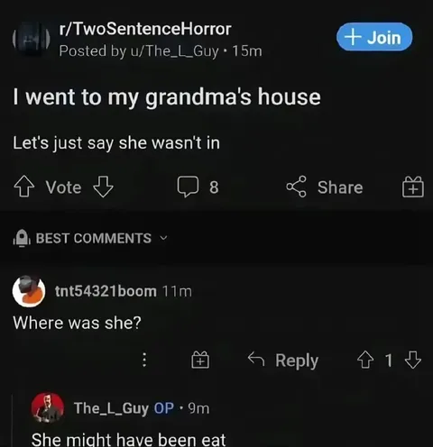 Grandma Wasn't Home