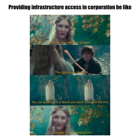 Infrastructure Access Like Galadriel