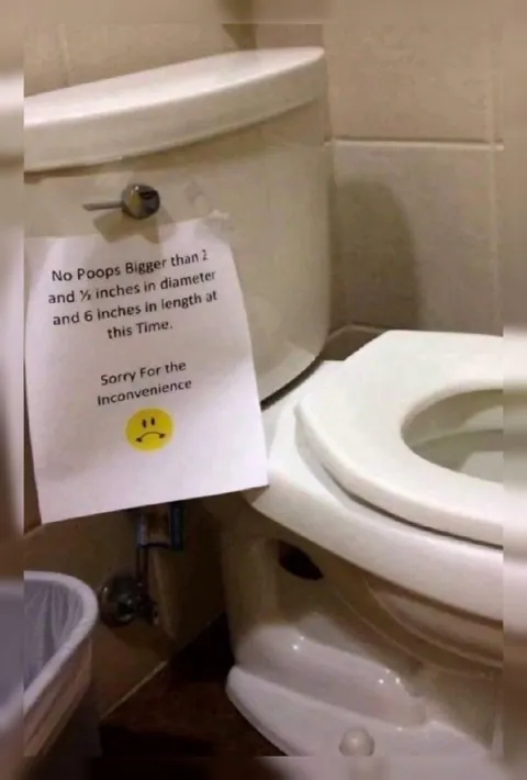 No Large Poops Allowed