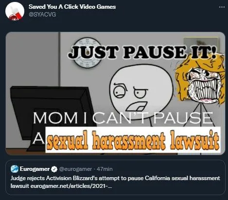 You Can't Pause a Lawsuit