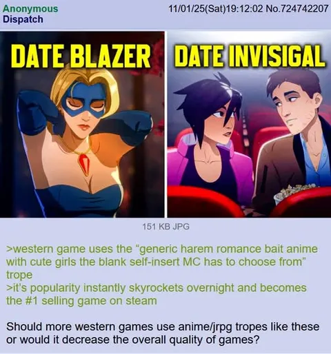 Date Blazer vs Date Invisigal