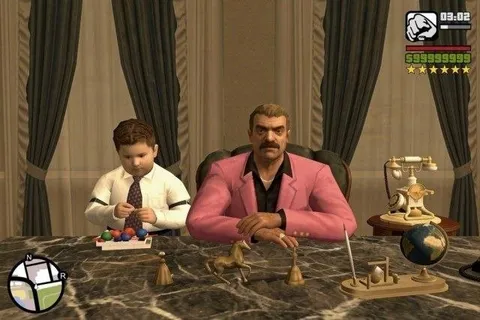 Семейный ужин в GTA