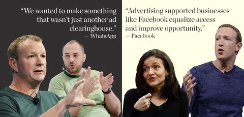 WhatsApp Rejects Ads, Facebook Embraces Them