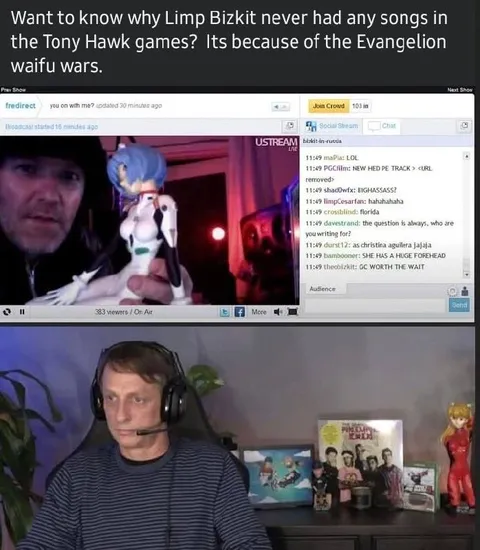 Limp Bizkit Evangelion Waifu Wars
