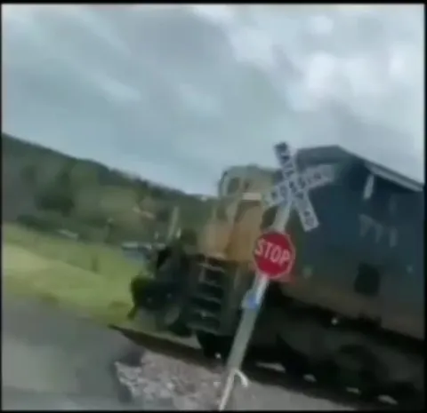 Friendship at the Railroad Crossing