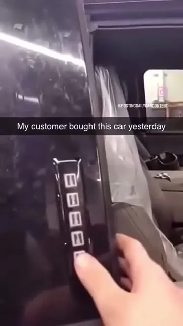 My Customer Bought This Car Yesterday