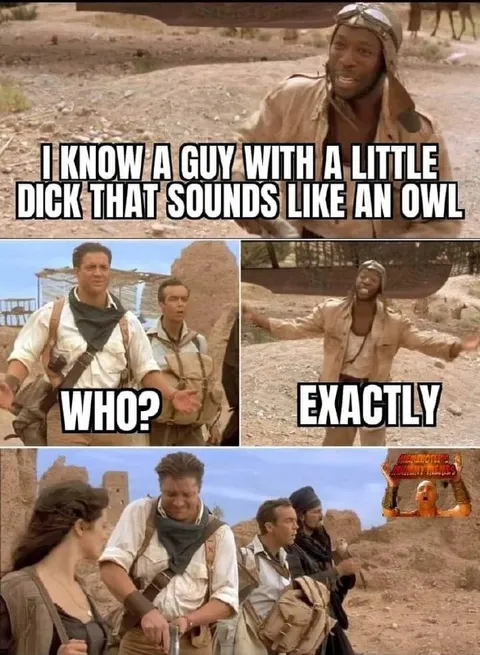 I Know a Guy Who Sounds Like an Owl