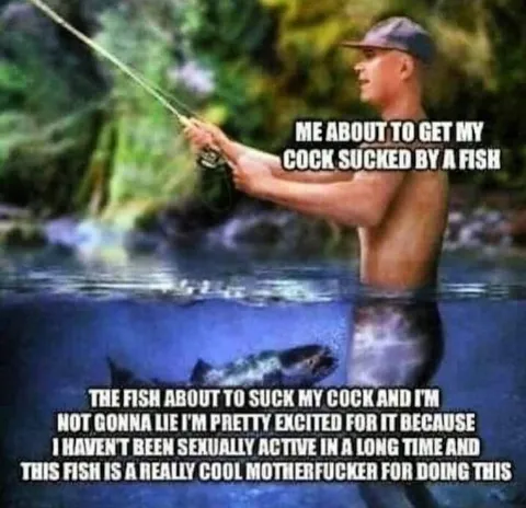 Fish Gives Oral Sex
