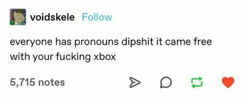 Everyone Has Pronouns