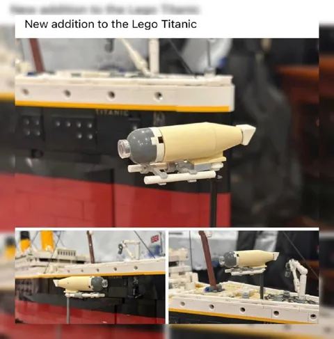 New Lego Titanic Addition