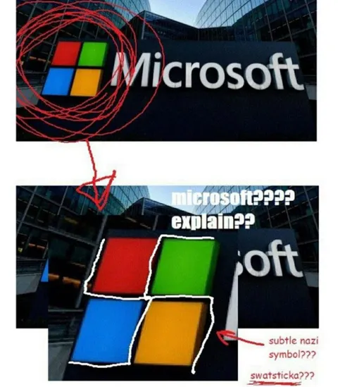 Microsoft Explain the Logo