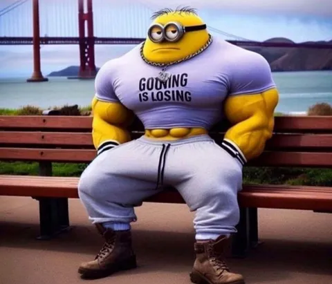 Muscular Minion Is Losing