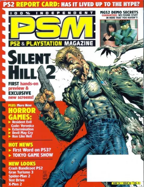 PSM Silent Hill 2 Cover