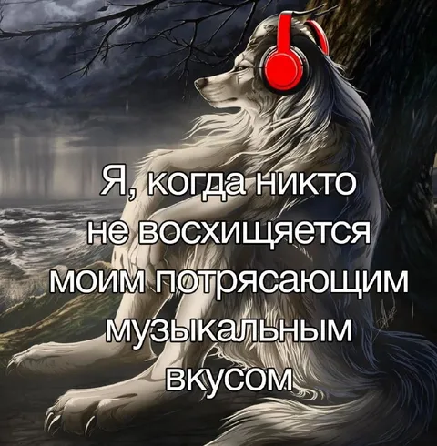 Волк с музыкальным вкусом