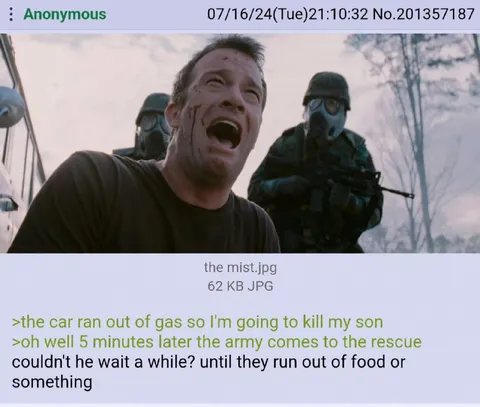 The Mist Army Arrives Too Late
