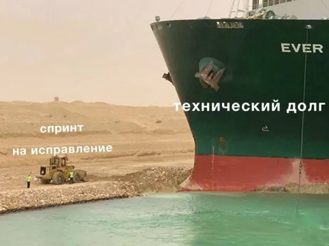 Технический долг в спринте