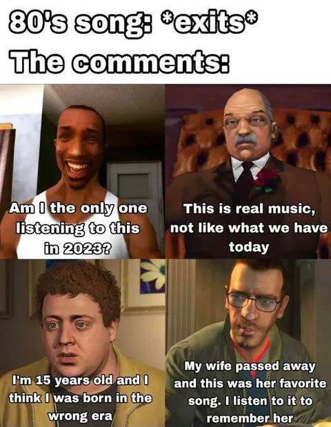 80s Song Comments