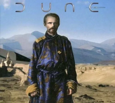 Man in the Dune Desert