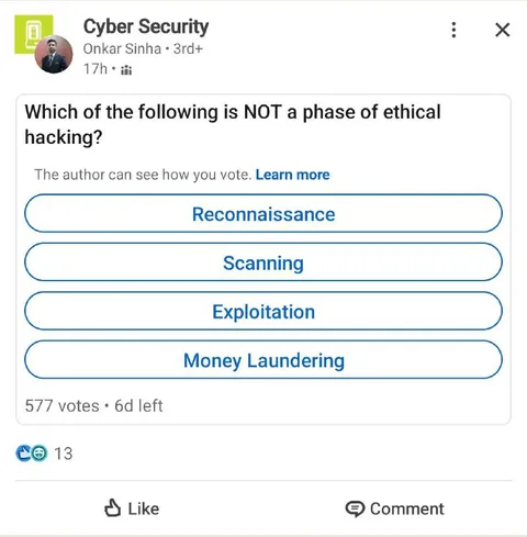 Ethical Hacking Poll Trick