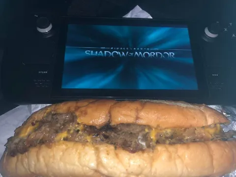 Burger Before Shadow of Mordor