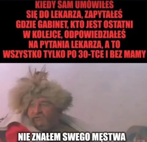 Wizyta u lekarza bez mamy