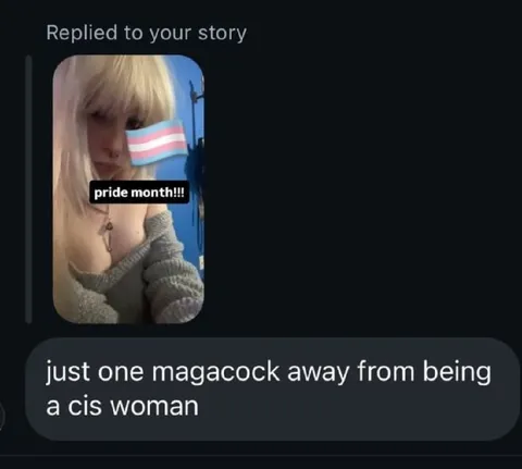 One Magacock From Cis Woman
