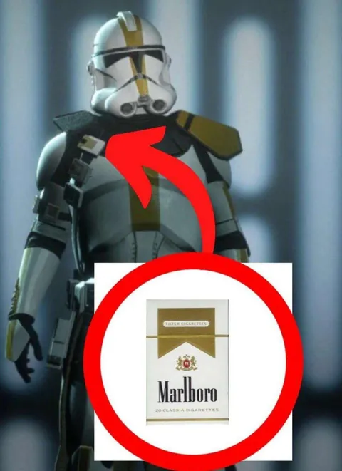 Clone trooper bans Marlboro