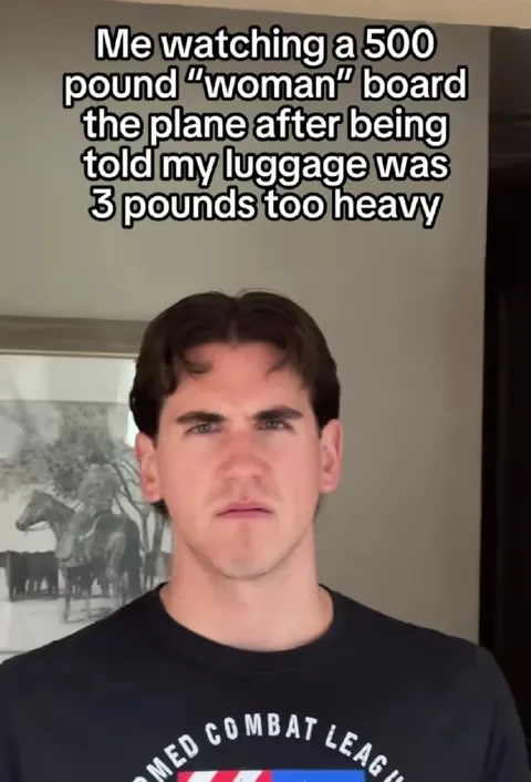 500 Pound Woman Boards Plane