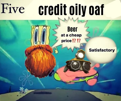 Five Credit Oily Oaf Beer Deal