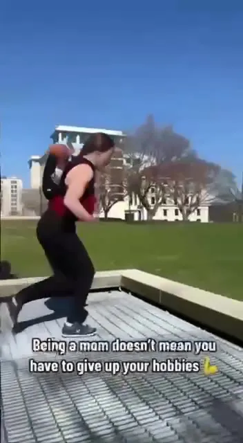 Mom Won’t Give Up Parkour