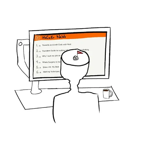 Hacker News Front Page Parody