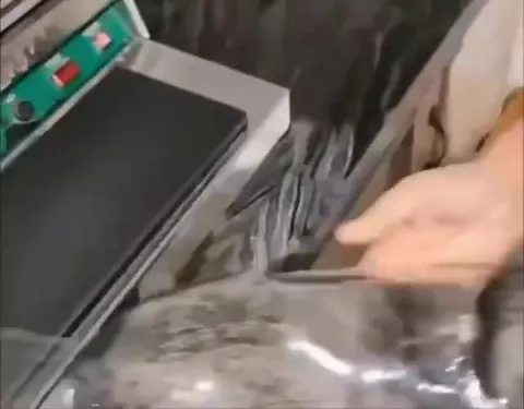 Кот на воздушной жарке