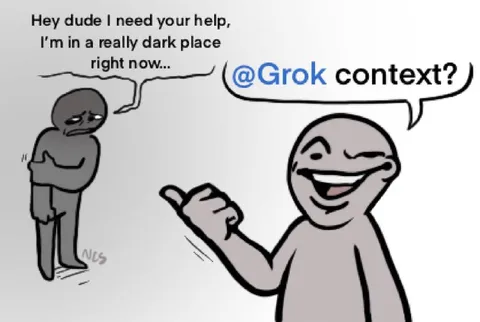 Grok Context Reaction