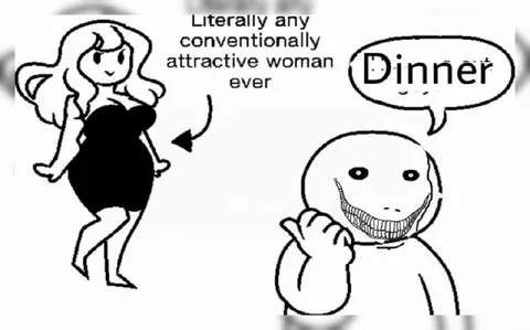 Dinner With Any Attractive Woman