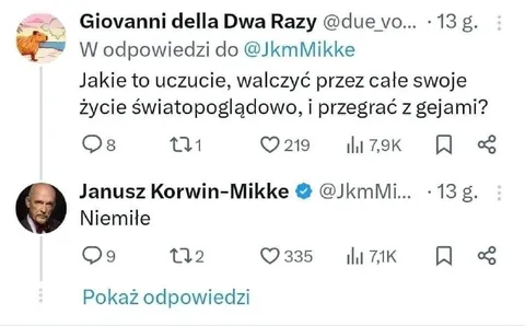 Przegrać z gejami