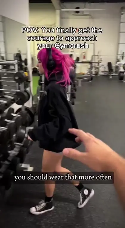 Gym Crush Runs Away