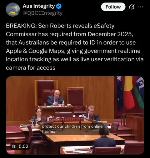 Government Tracking Through Maps