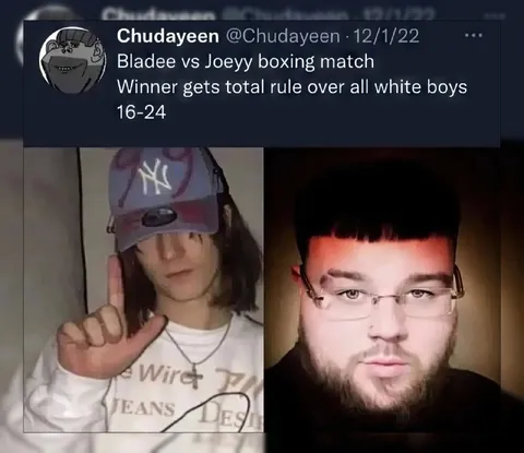 Bladee vs Joey boxing match