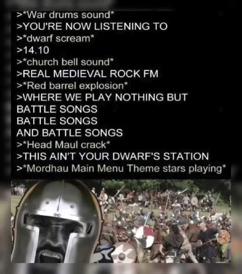 Dwarf Battle Radio Station