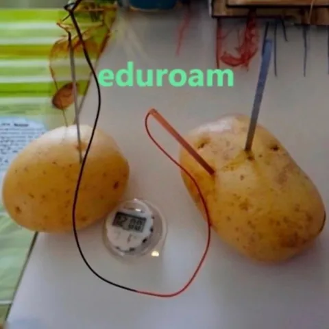 Картофельная электростанция