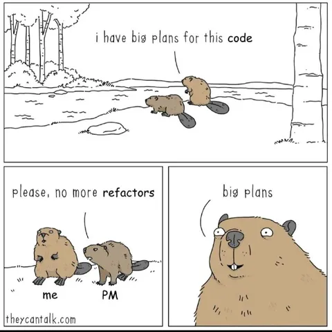 Big Plans, No More Refactors