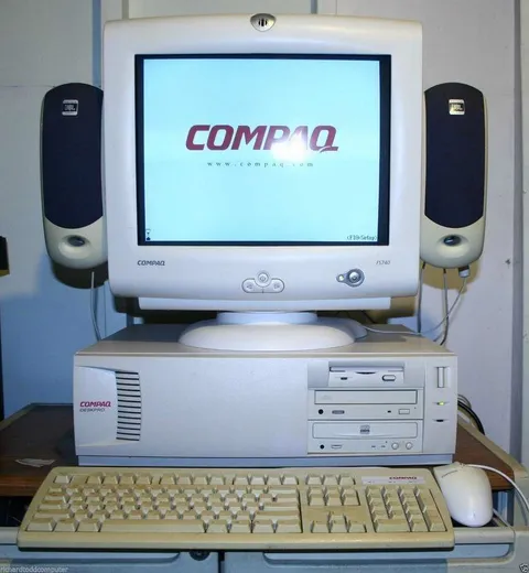 Старый компьютер Compaq