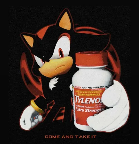 Shadow the Hedgehog Takes Tylenol